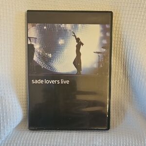 Sade - Lovers Live DVD (2002) Concert Film, Region 1
